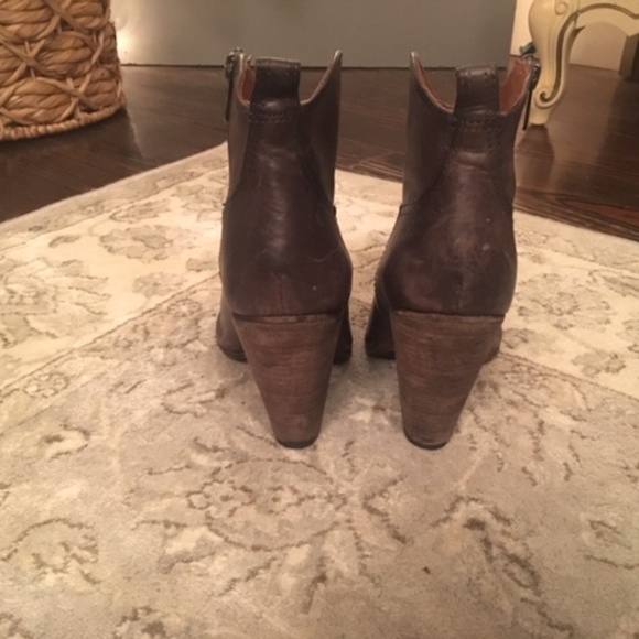 Gray Frye Boots, womens, 8.5 - Picture 3 of 4